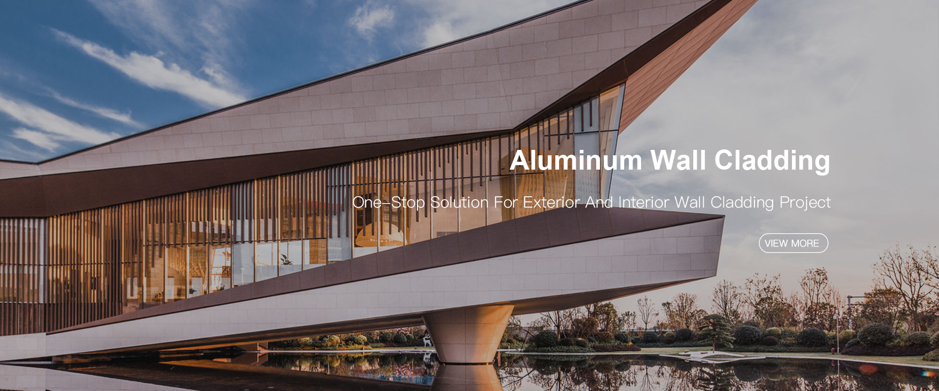 Aluminium Veggbekledning Leverandør