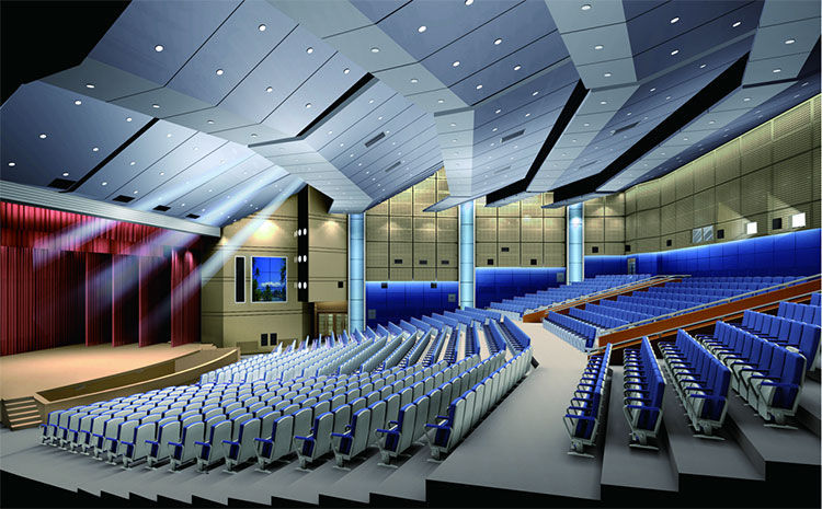 Hvorfor valgte Harbin Lecture Hall å bruke aluminiumsveggkledning?